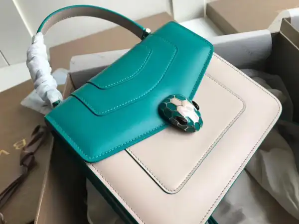 OldCobbler Bags BVLGARI SERPENTI FOREVER TOP HANDLE 0126