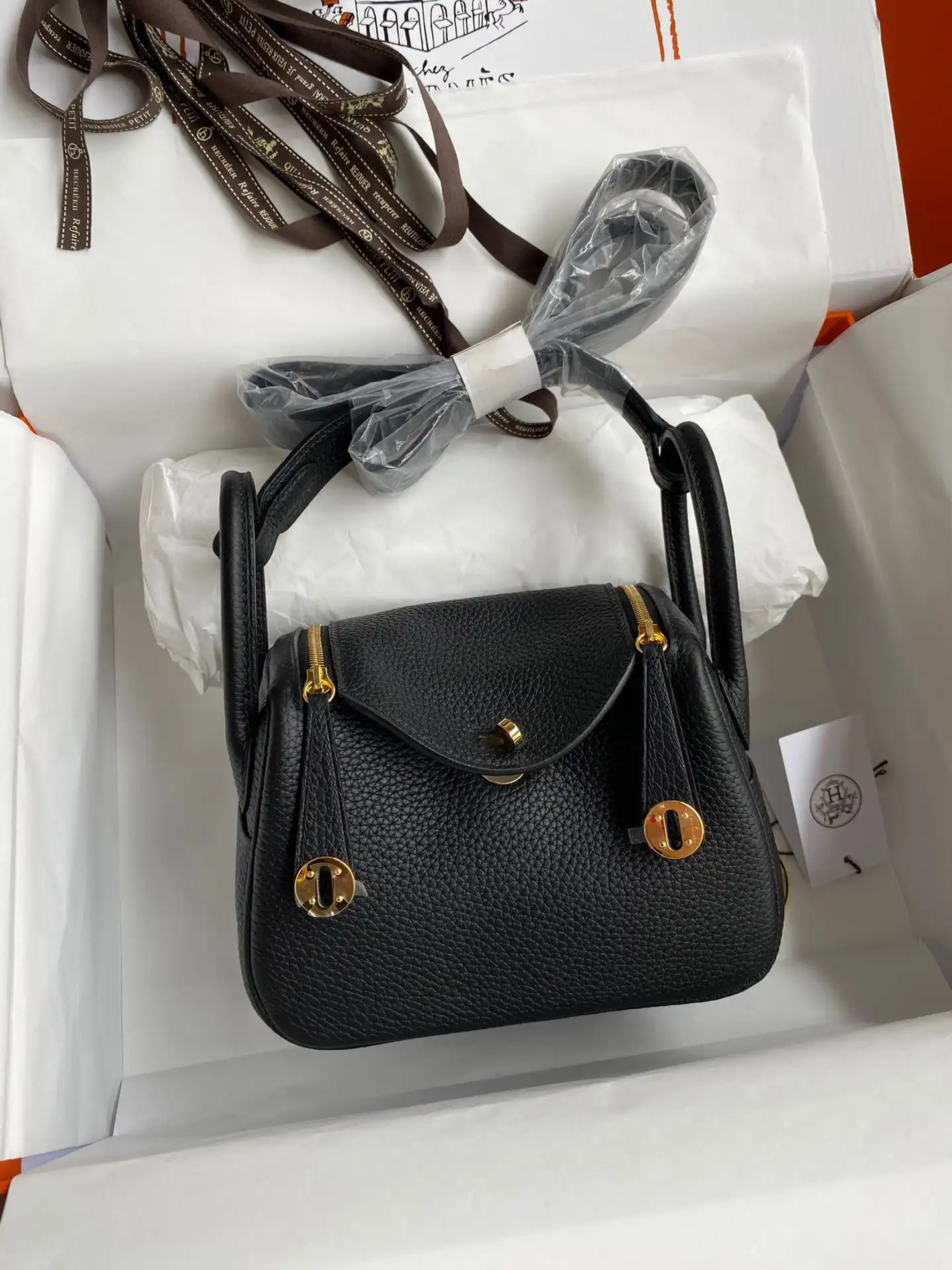 HERMES LINDY MINI HANDMADE 0125