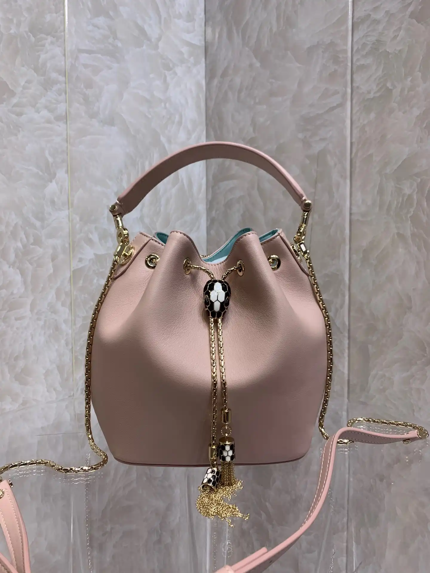 BVLGARI SERPENTI FOREVER BUCKET BAG 0128