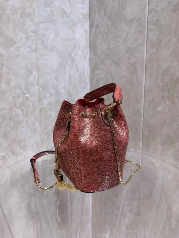 OldCobbler Bags BVLGARI SERPENTI FOREVER BUCKET BAG 0128