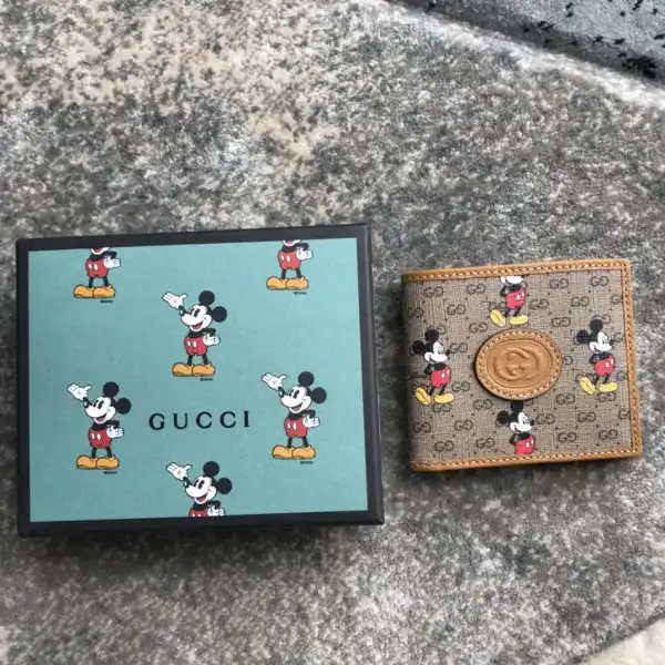 OldCobbler Bags Disney x Gucci GG Wallet 0131