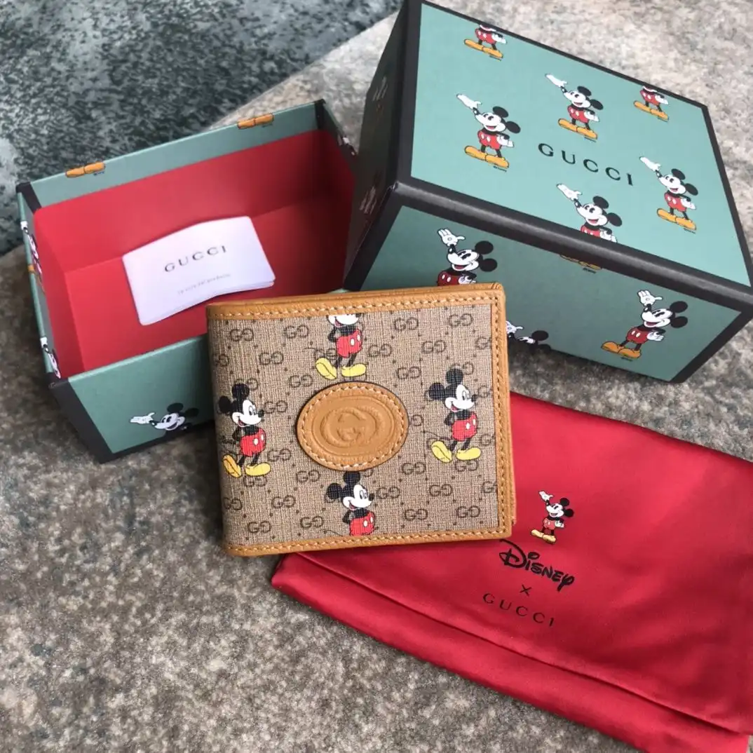 OldCobbler Bags Disney x Gucci GG Wallet 0131