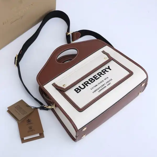 OldCobbler Bags BURBERRY Mini Pocket Bag-23*6*26.5CM 0130