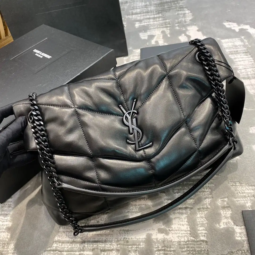 YSL PUFFER MEDIUM CHAIN BAG 0202