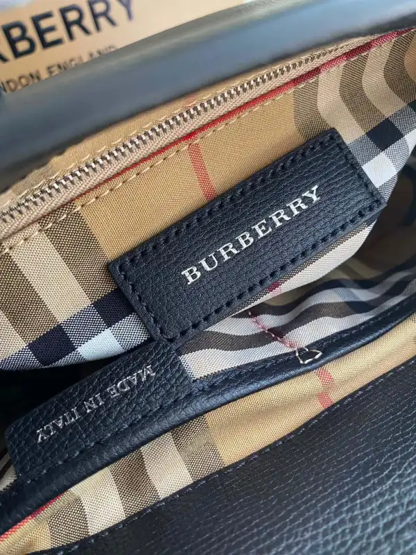 OldCobbler Bags BURBERRY Check Bowling Bag-26*12*19CM 0204